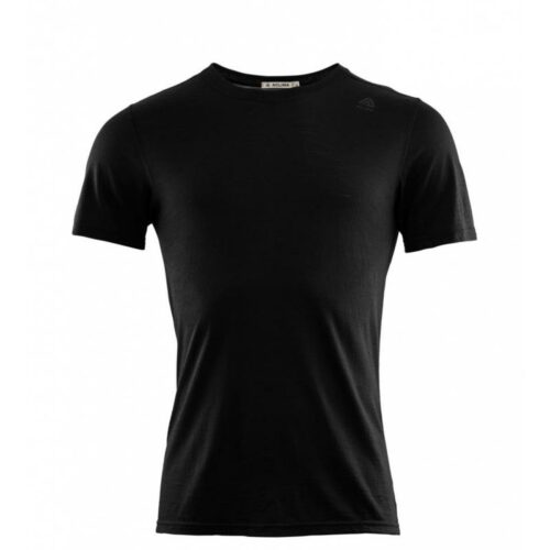 Aclima LightWool undershirt tee M's Jet Black