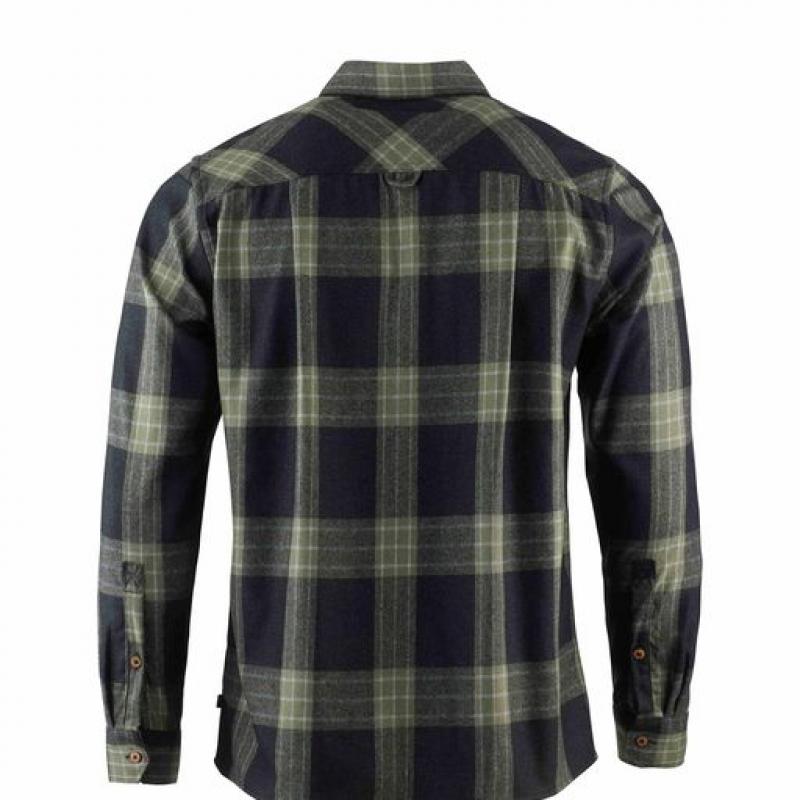 Aclima ReBorn woolshirt M's Dark Grey/Salvia - Bilde 2