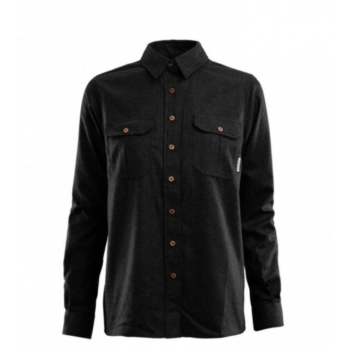 Aclima ReBorn woolshirt W's Dark Grey Melange