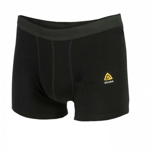 Aclima WarmWool Boxershorts M's Jet Black