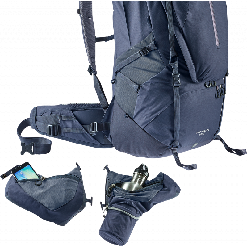 Deuter Aircontact X 60+15 Ink - Bilde 7