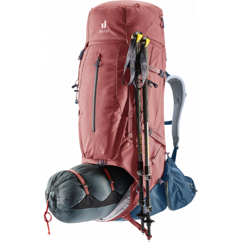 Deuter Aircontact X 60+15 SL Redwood/Ink - Bilde 4