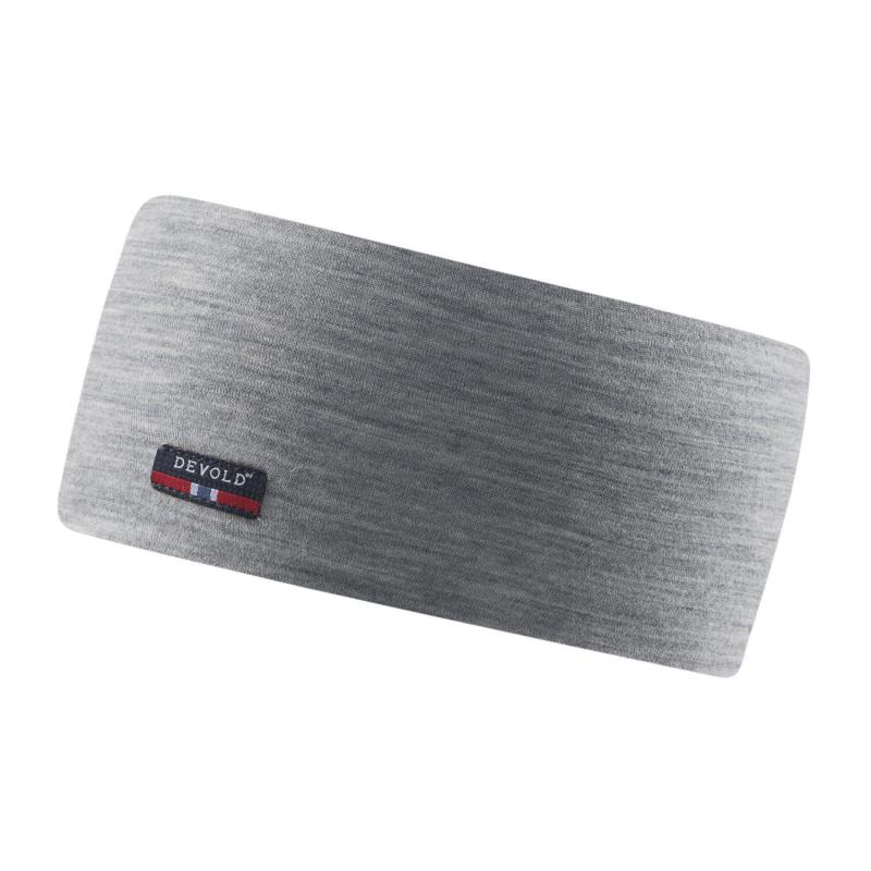 Devold Breeze Merino Headband Grey Melange - Bilde 2