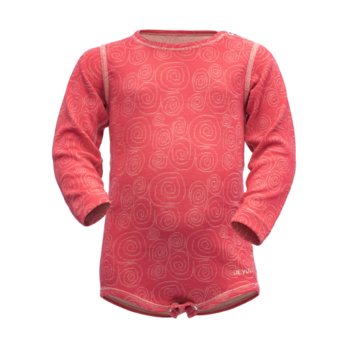 Devold Duo Active Baby Body Poppy