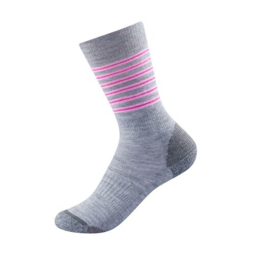 Devold Multi Medium Kid Sock Peony Stripes
