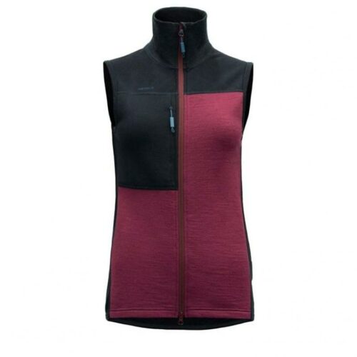 Devold Nibba Pro Merino Vest Woman Ink/beetroot