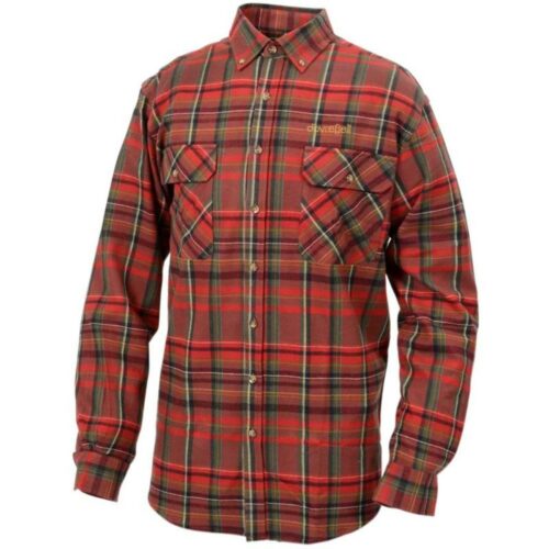 Dovrefjell Flanellskjorte Rød Herre
