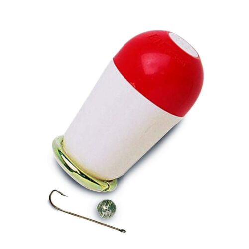 Elbe Atomduppen markdupp Hvit/Rød 12 g