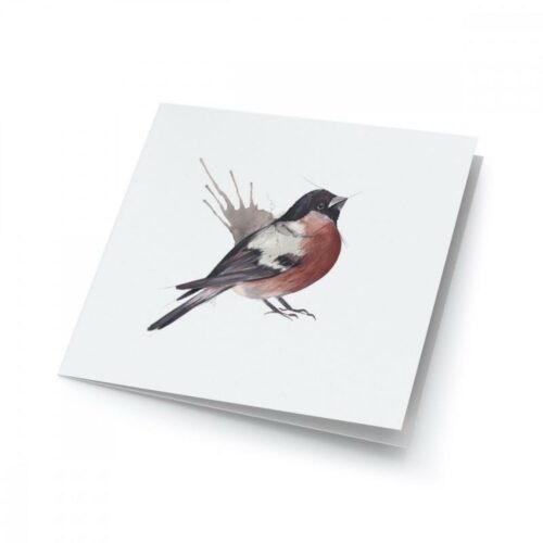 Emmeselle AS Kunstkort "Dompap"