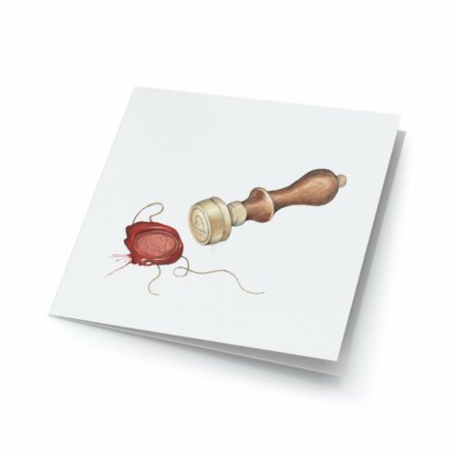 Emmeselle AS Kunstkort "Forseglingsvoks"