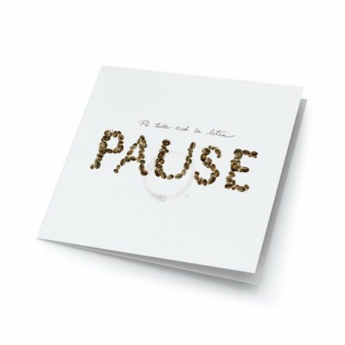 Emmeselle AS Kunstkort "Pause"