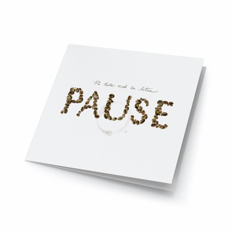Emmeselle AS Kunstkort "Pause"