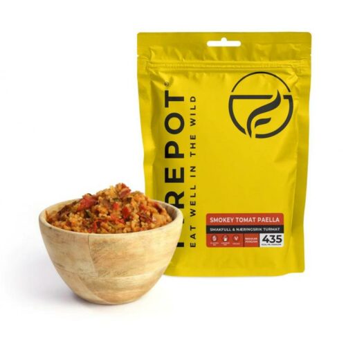 Firepot Smokey Tomat Paella Standard porsjon 135g/435kcal