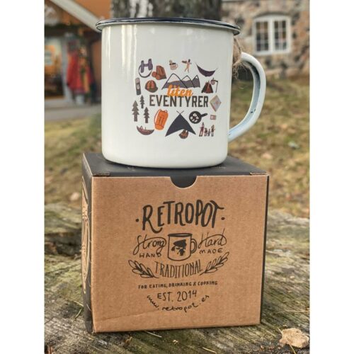 Friluftsbua Emaljekopp LITEN EVENTYRER