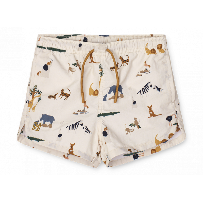 Liewood Aiden Printed Board Shorts All Together
