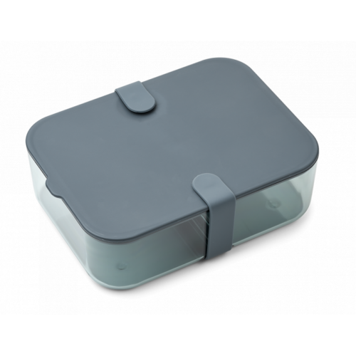 Liewood Carin Lunch Box Large Whale Blue