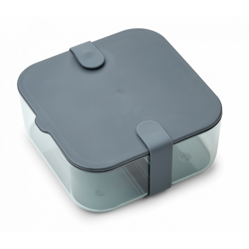 Liewood Carin Lunch Box Small Whale Blue
