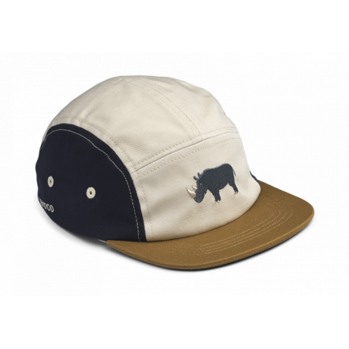 Liewood Rory Printed Cap Golden Caramel Mix