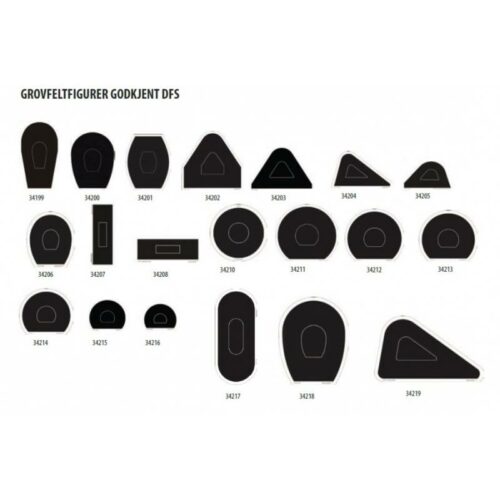 Landrø 1 Feltfigurer Grovfelt DFS