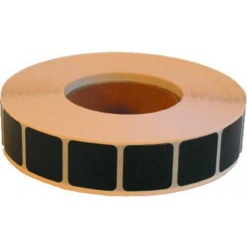 Landrø 1 Klistrelapp Svart 17x17mm