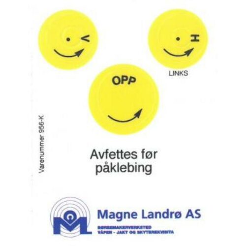 Landrø 1 Sauer STR Merkesett for Finknepp