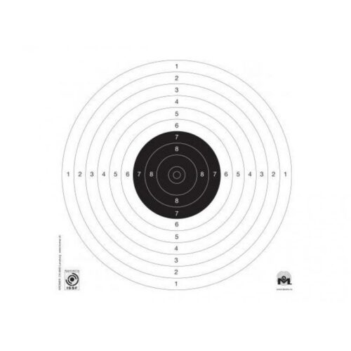 Landrø 1 Skive Kromer 1/2m pistolskive Approbert ISSF "presisjon"