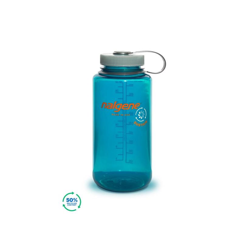 Nalgene 1 L Widemouth Sustain Trout Green - Bilde 2
