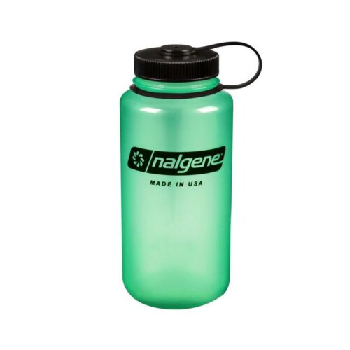 Nalgene 1L Widemouth  SUSTAIN Glow Green (SELVLYSENDE)