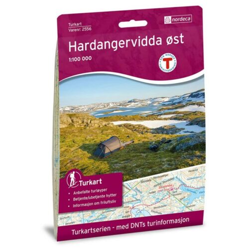 Nordic Outdoor HARDANGERVIDDA ØST 1:100 000