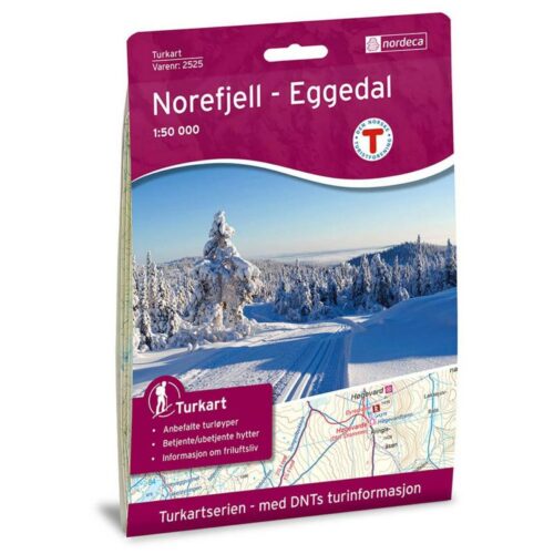 Nordic Outdoor NOREFJELL-EGGEDAL 1:50 000