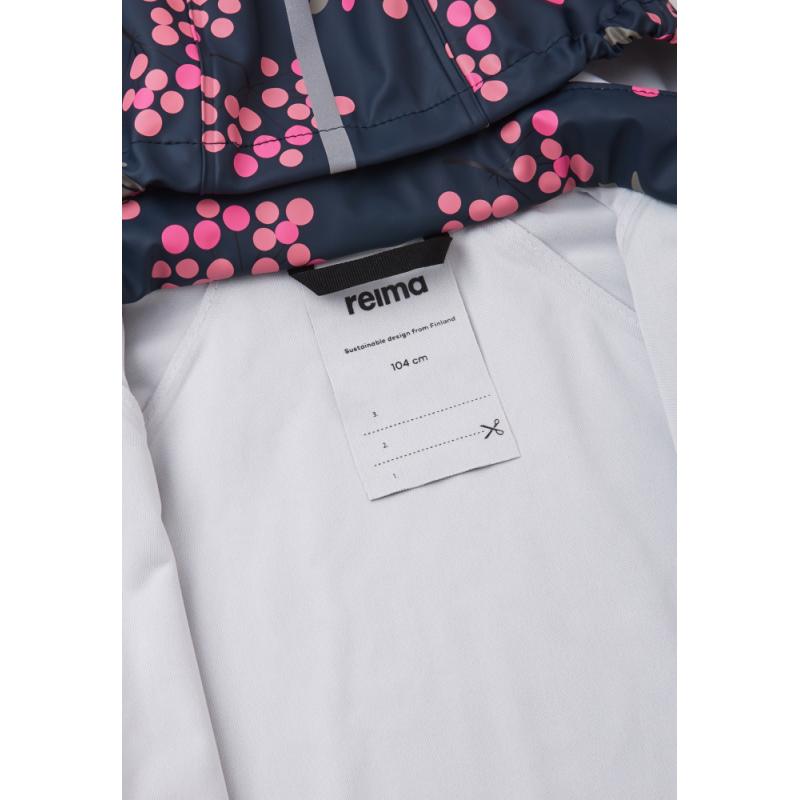 Reima Vesi Regnjakke Navy Str 86 - 122 - Bilde 7