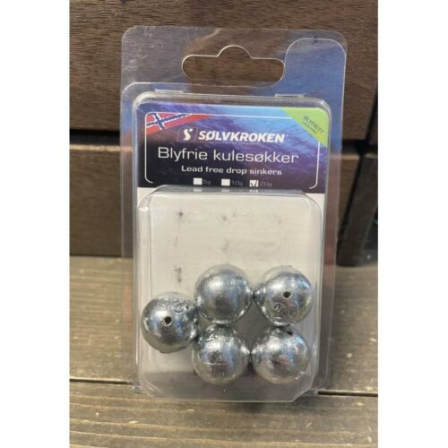Sølvkroken Kulesøkke blyfri 20g