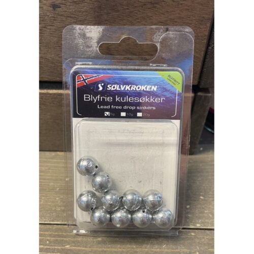 Sølvkroken Kulesøkke blyfri 5g