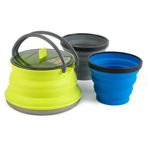 Sea To Summit X-Set 11 3Pc Lime/blå/grå