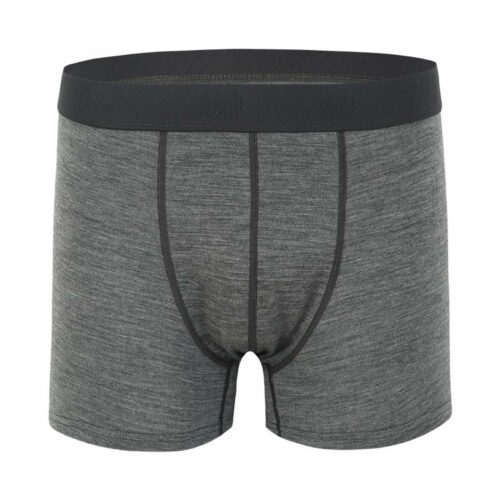 Skogstad Roknem Merinoull Boxer Mid Grey Melange