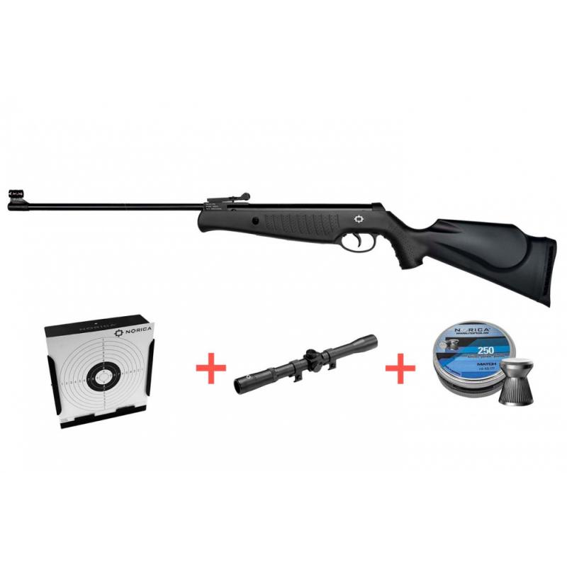 Småleverandører Norica Titan Junior Luftgevær Pakke
