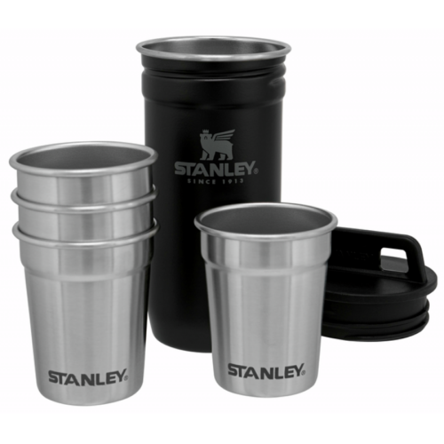 Stanley Drammeglass sett 4 stk Adventure Matte Black