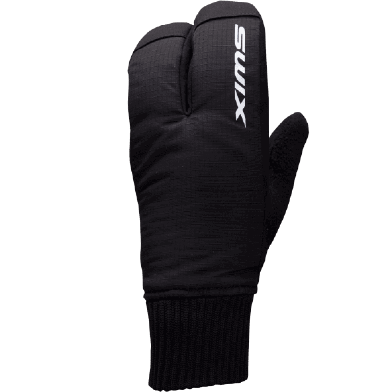 Swix Endure Split Mitt Unisex Black