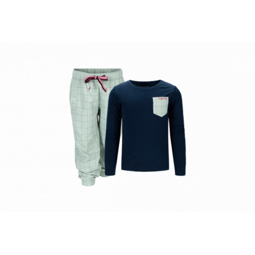 TUFTE Kids Nattsmelle Pyjamas set Dress Blues/Gray Mist