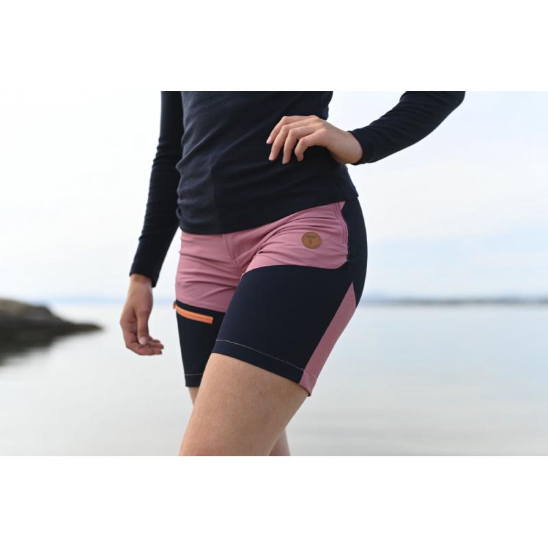 TUFTE Willow Shorts W Heather Rose/Sky Captain - Bilde 3