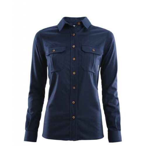 Aclima Reborn Woolshirt W´S  Navy Melange