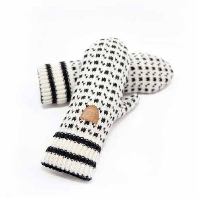 Bråtens AS Islender Vott Hvit/Sort