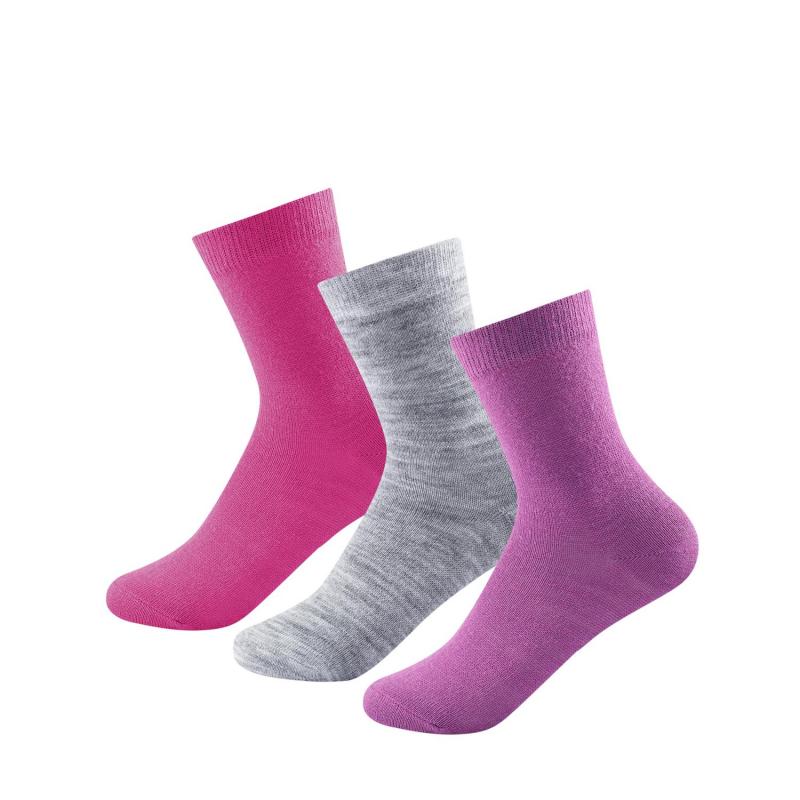 Devold Daily Light Girl Mix Sock 3 Pk - Bilde 2