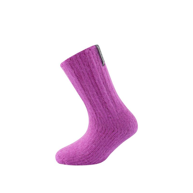 Devold Nansen Kid Sock Anemone - Bilde 2