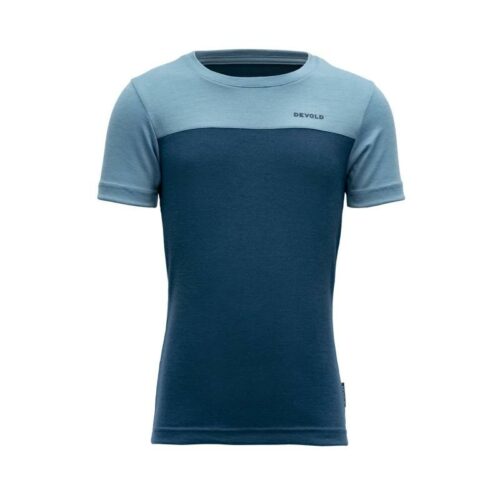 Devold Norang Merino Tee Kid A Flood/moon