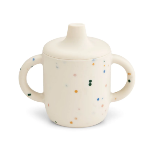Liewood Neil Sippy Cup Splash dots/ Sea shell One Size