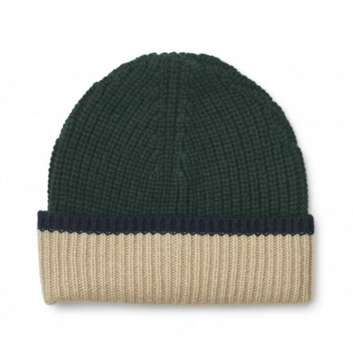 Liewood Miller Beanie Hunter Green Multi mix