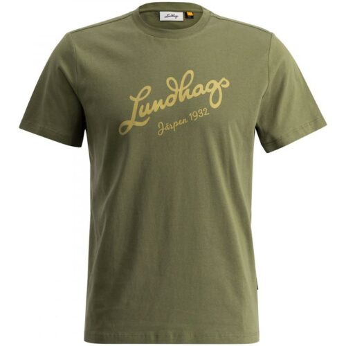 Lundhags Järpen Logo T-Shirt M 62400 Pine Green