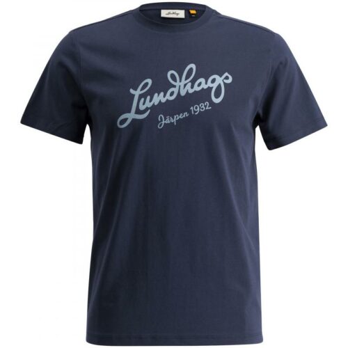 Lundhags Järpen Logo T-Shirt M 75350 Deep Blue