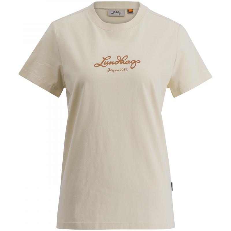 Lundhags Järpen Logo T-Shirt W 00300 Chalk White